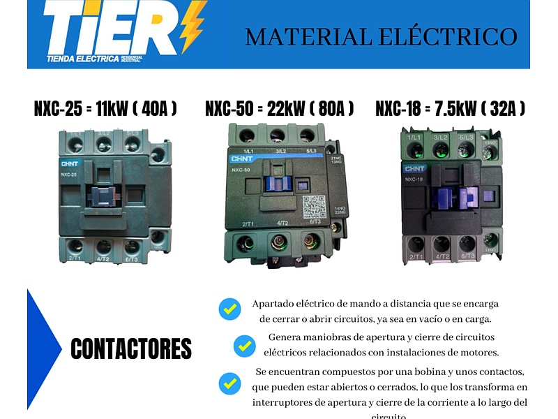 Contactores Eléctricos Quito