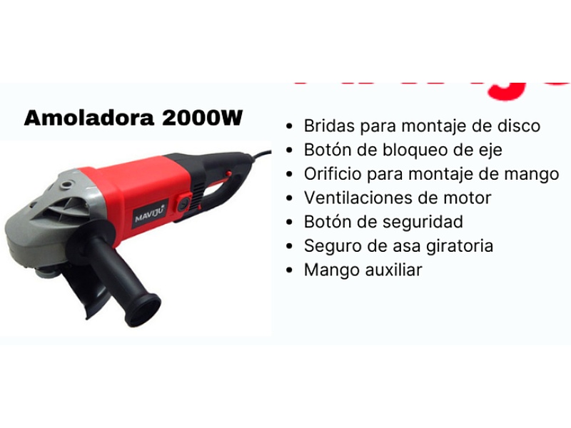 Amoladora 2000W Quito