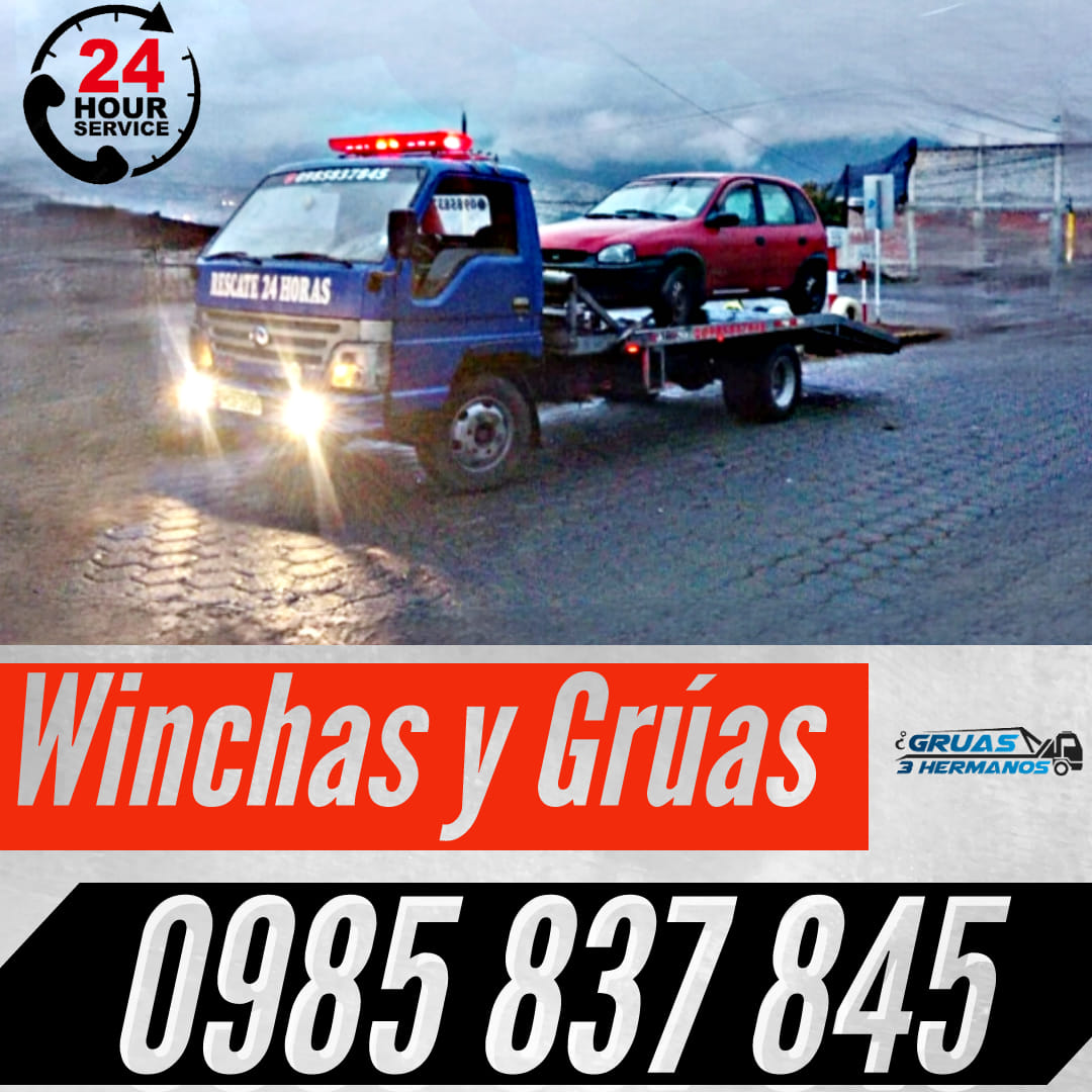 Servicio de gruas Quito