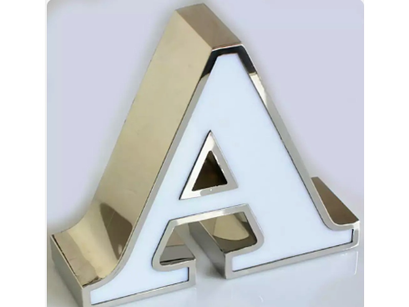 rotulos Letras 3D  Acero Inoxidable