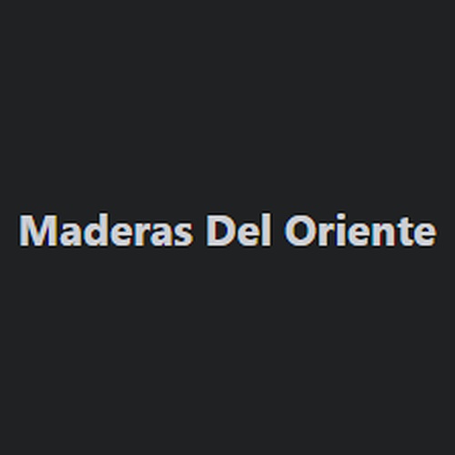 Maderas Del Oriente