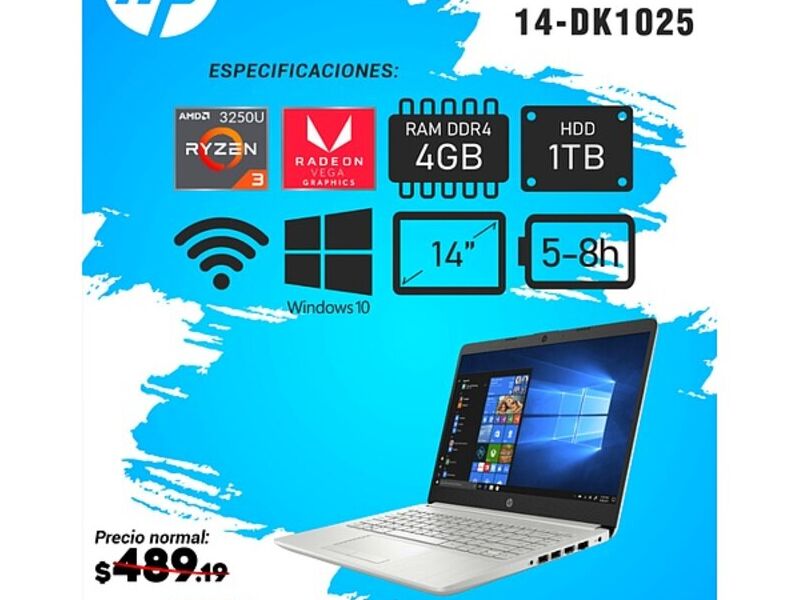 Laptop HP 14 DK1025 Guayaquil