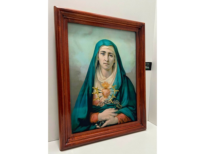 Cuadro Virgen Ecuador