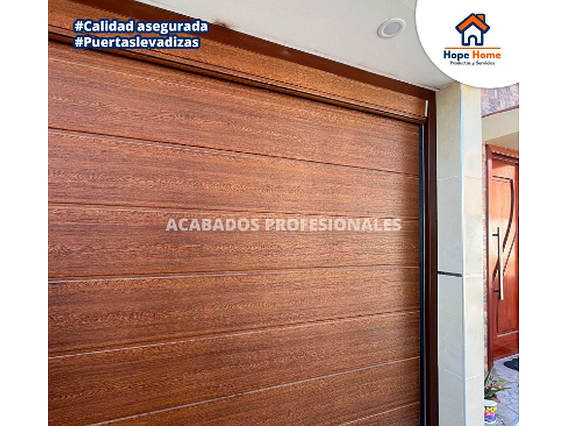 Puerta Garaje Seccional Policarbonato Ecuador