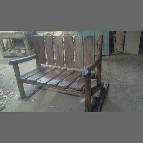 Sillón de exterior rústico Ecuador