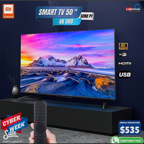 Smart Tv Xioami 50 Ecuador