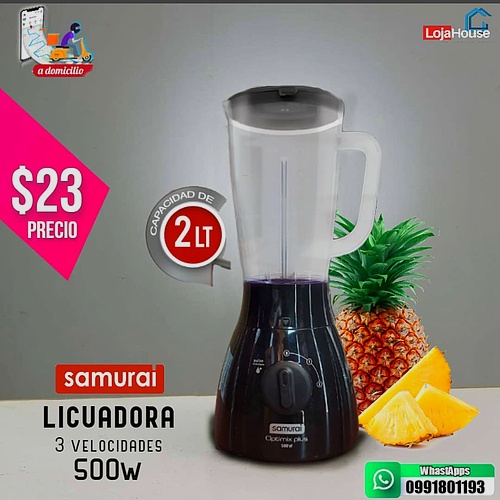 Licuadora Samurai Ecuador