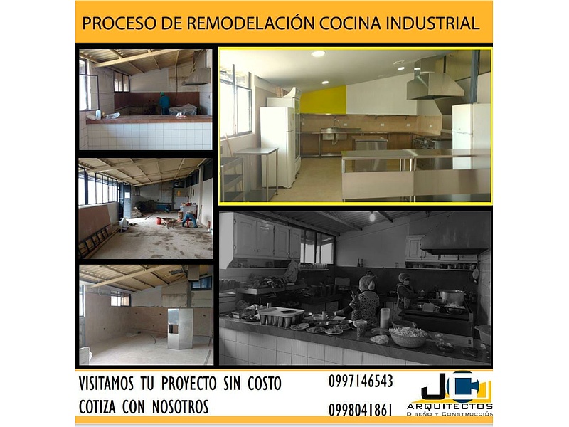 Remodelación Cocina Industrial Quito