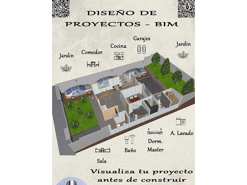 Diseño Planos 3D Quito