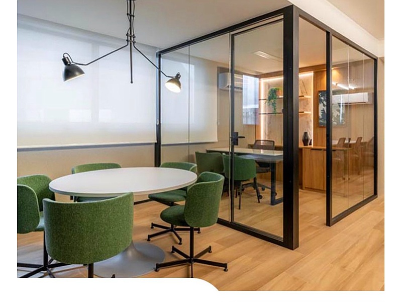 Instalación Vidrio Divisor Oficinas Quito