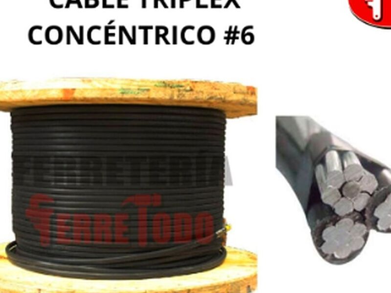 Cable triplex concéntrico Ecuador