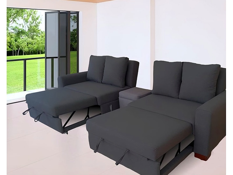 Sofá Cama Negro Ecuador