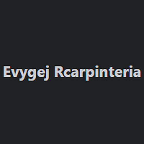 Evygej Rcarpinteria