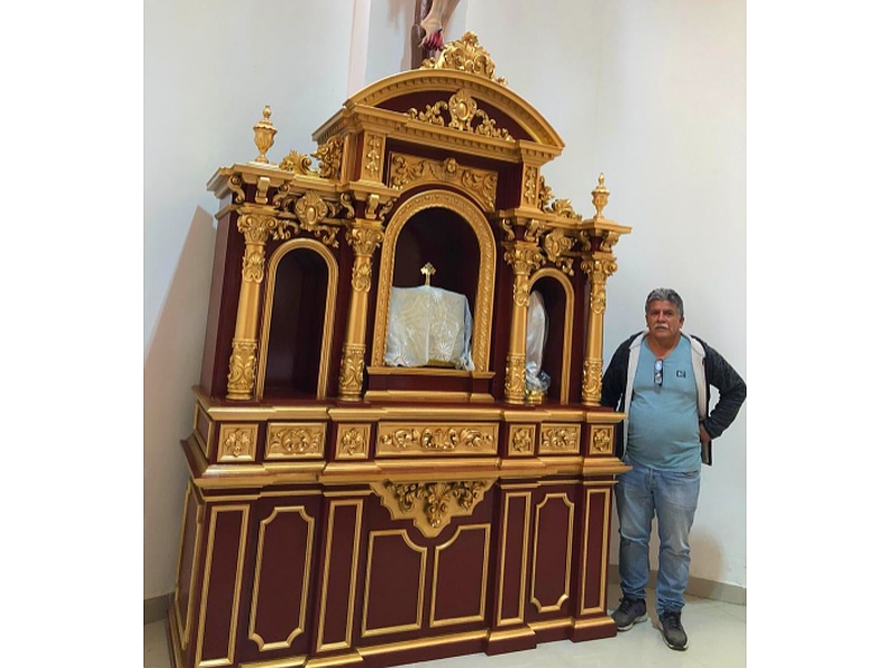 Retablo para iglesia, Ibarra