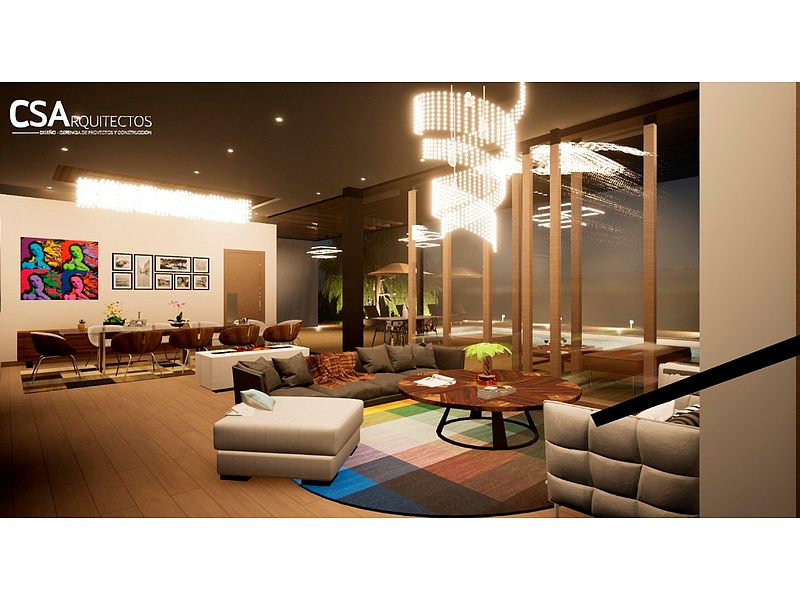 Diseño Interior Sala Quito