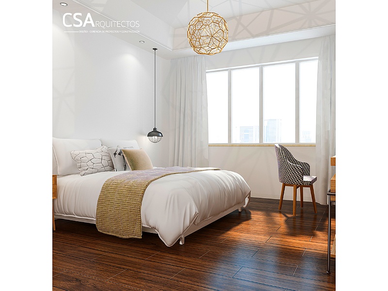Diseño Interior Habitación Quito