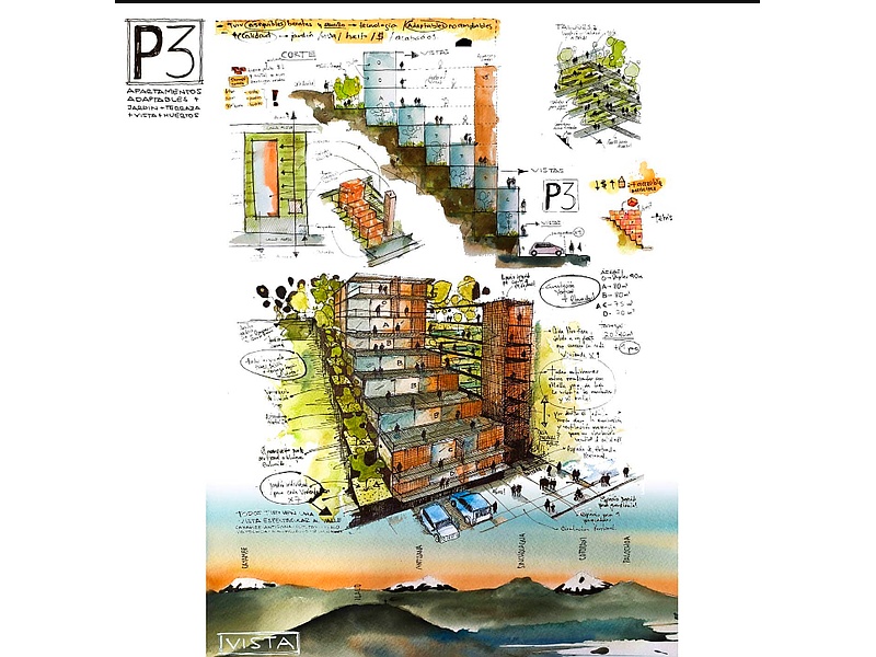 Diseño Vivienda Multifamiliar Quito
