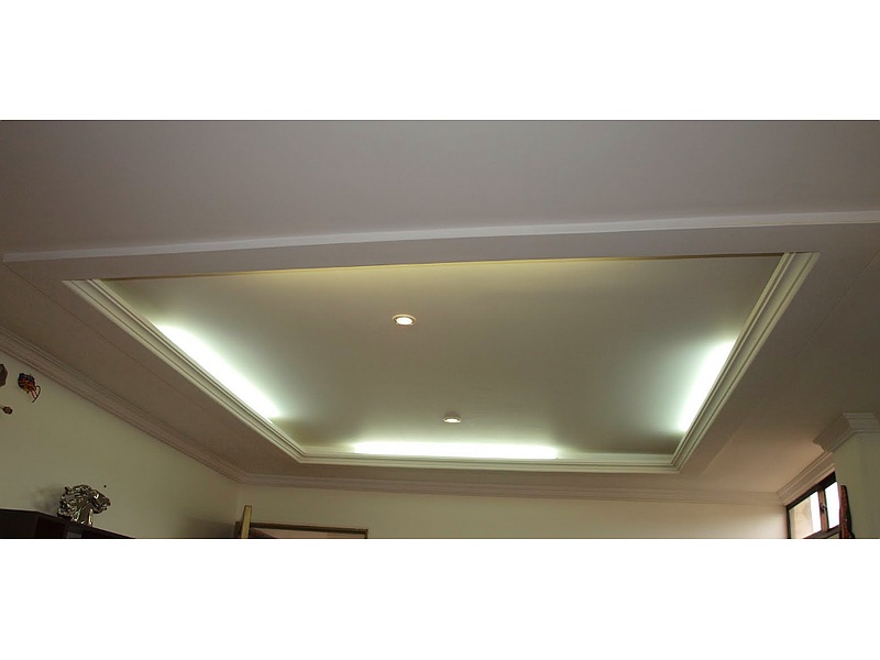 Cielo raso gypsum perforado Ecuador