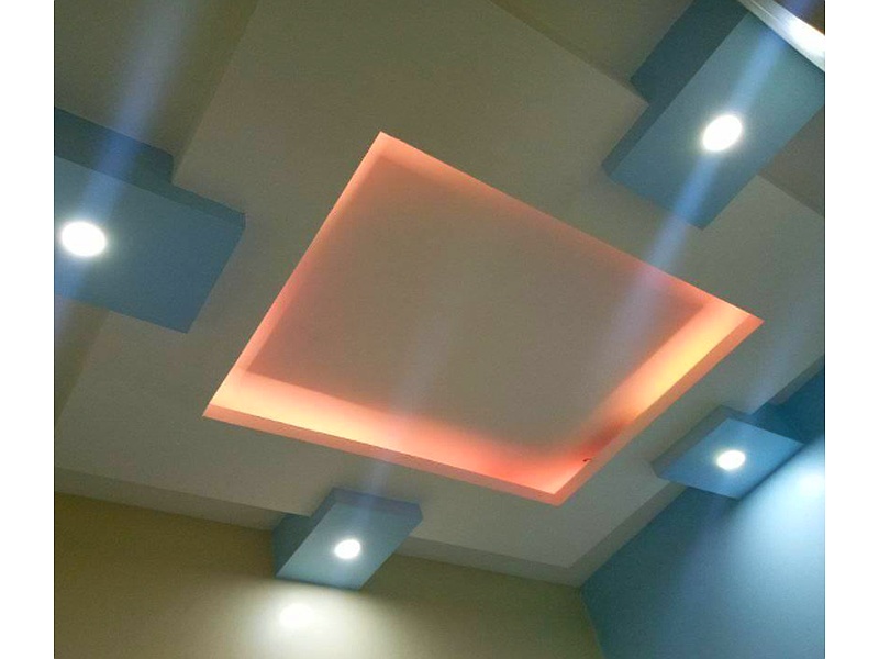 Cielo raso gypsum perforado Ecuador