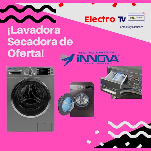 Lavadora-secadora carga frontal Ecuador