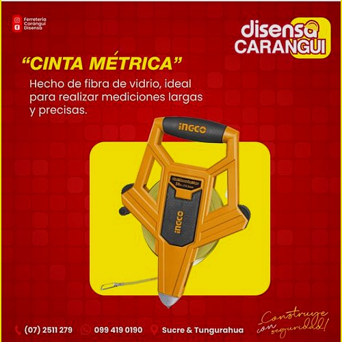Cinta métrica Ecuador