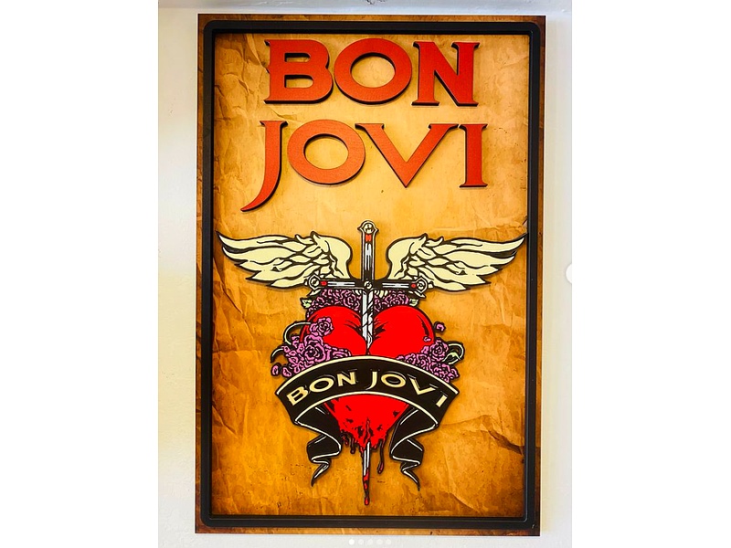 Cuadro decorativo Bon Jovi Ecuador