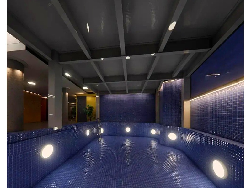 Diseño Iluminación Piscina Quito