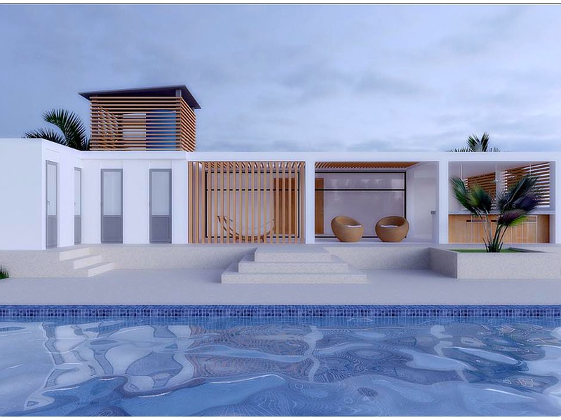 Diseño Exterior Piscinas Quito