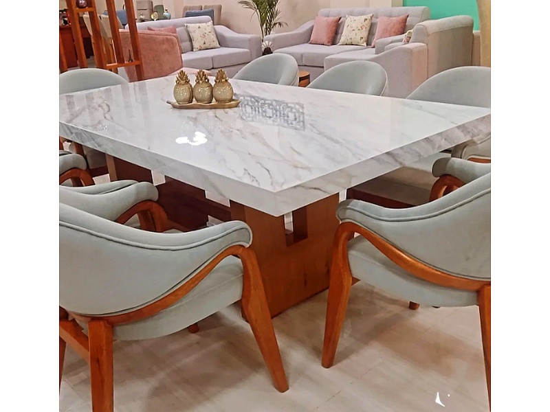 Comedor estilo mármol Santo Domingo