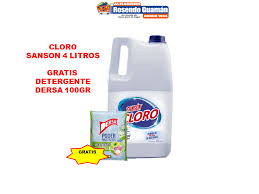 Cloro Sansón 4l Ecuador 