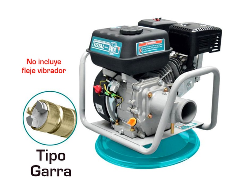 Vibradora 5,5 HP para Concreto, Guayaquil