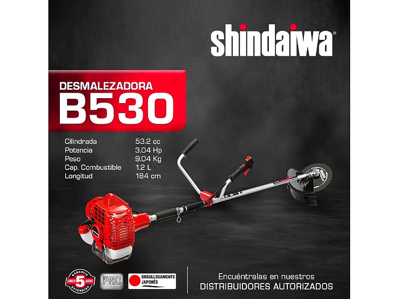 Desmalezadora B530 Shindaiwa, Quito