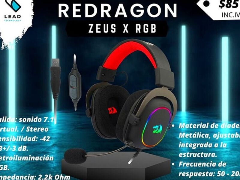 Redragon zeus x RGB Ambato
