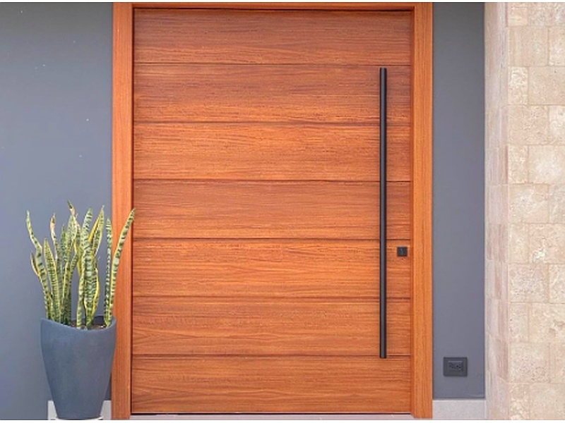 Puerta Moderna de Abeto Sala de Juegos Ecuador