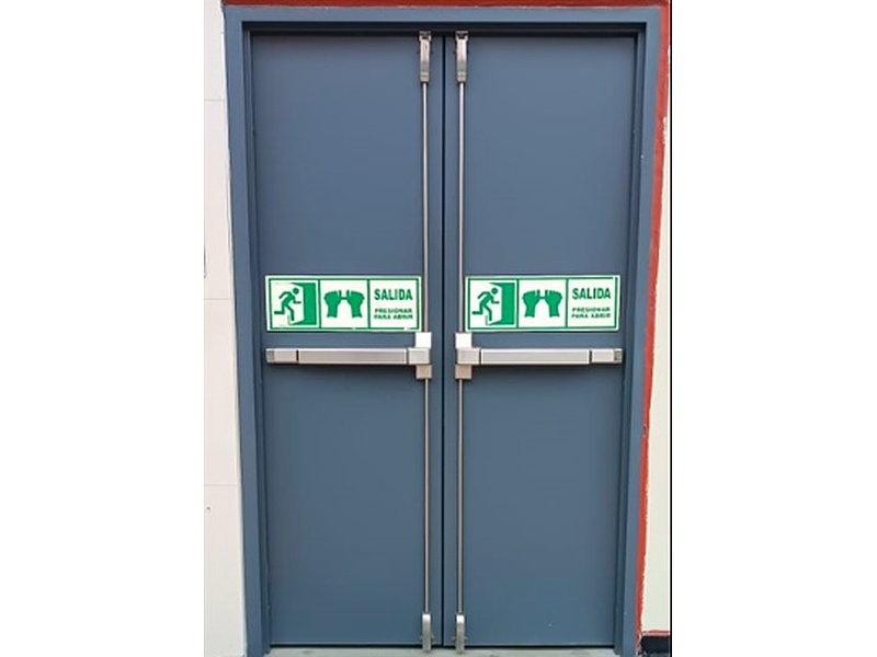 Puerta Cortafuegos Templado Ecuador