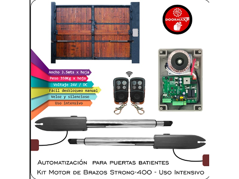 Puerta Garaje Corredera de Madera con Ventanas de Vidrio Templado Ecuador