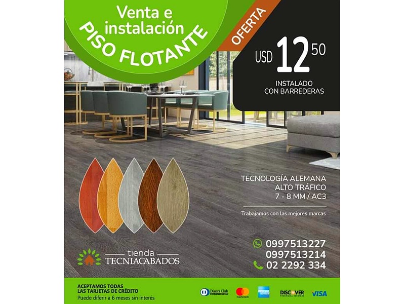 Instalación de Piso Flotante, Quito