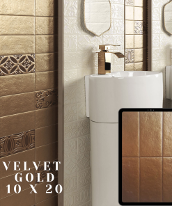 Ceramica Velvet Gold 10X20 50