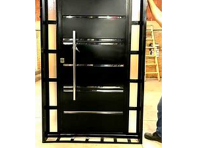 Puerta Moderna de Cedro Sala de Estar Ecuador