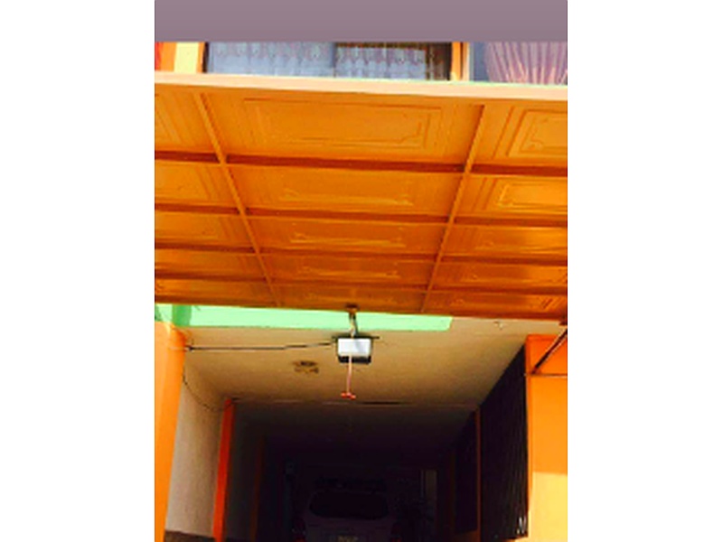 Puerta Garaje de PVC con Acabado en Satinado Ecuador