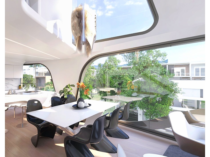 Diseño Interior Comedor Quito