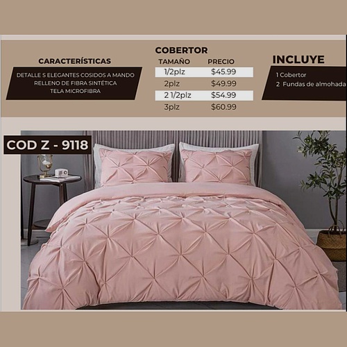Cobertor con cojines Ecuador