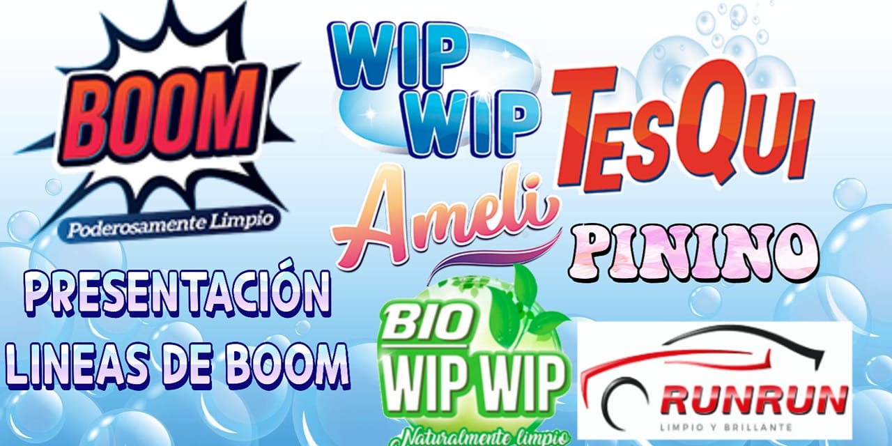 Productos de Limpieza "Boom" 