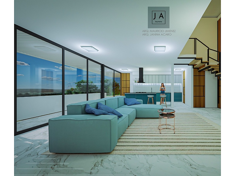 Diseño Interior Sala Loja