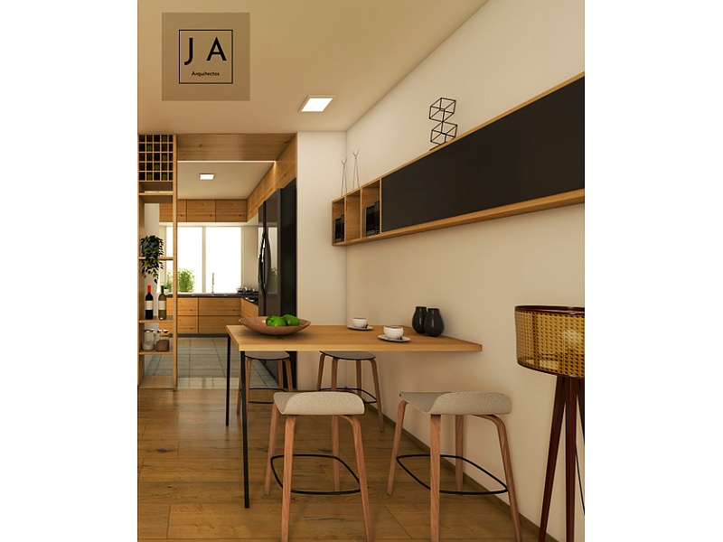 Diseño Interior Comedor Loja