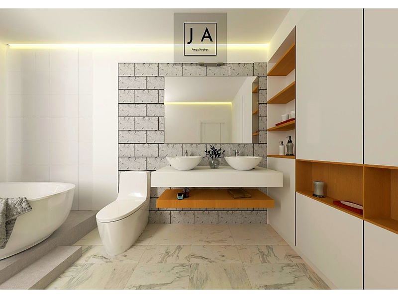 Diseño Interior Baño Loja