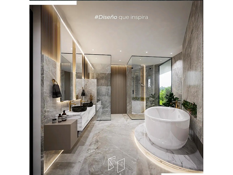 Diseño Interior Baño Loja