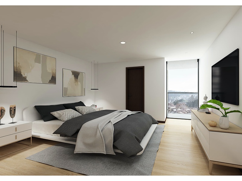 Diseño Interior Habitación Cuenca