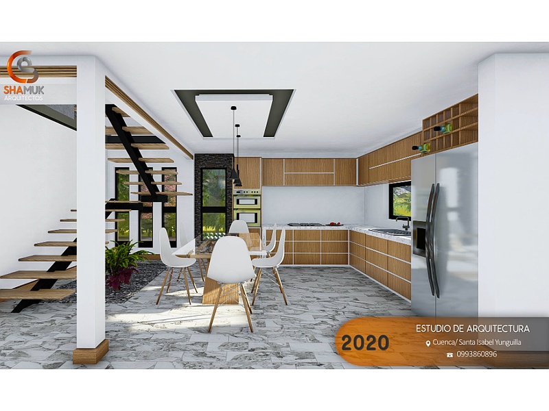 Diseño Interior Cocina Cuenca