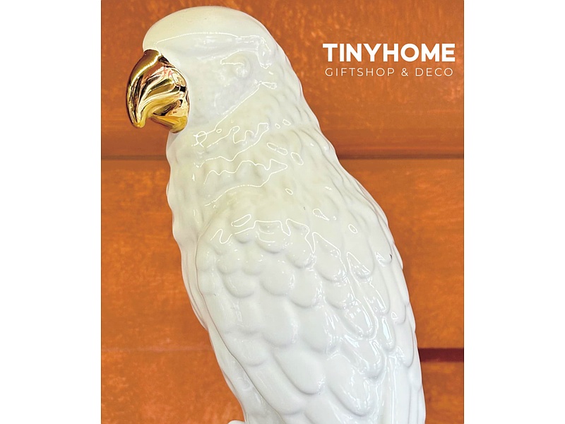 Adorno Loro Blanco Ecuador
